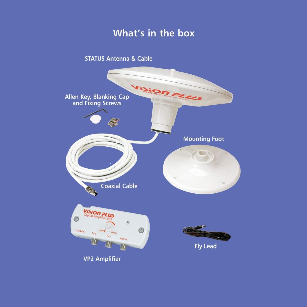 Vision Plus Status 350 Omni-Directional Antenna Vision Plus Status 350 Omni-Directional Antenna