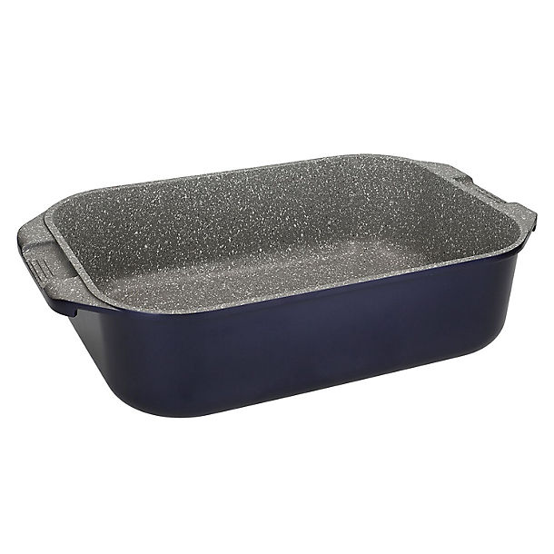 Masterclass Roasting Pan 34cm Cast Aluminium Blue Masterclass Roasting Pan 34cm Cast Aluminium Blue