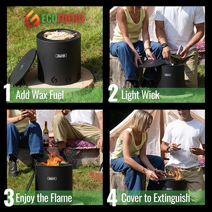 Eco Fuego El Campo Fire Pit 27cm Eco Fuego El Campo Fire Pit 27cm