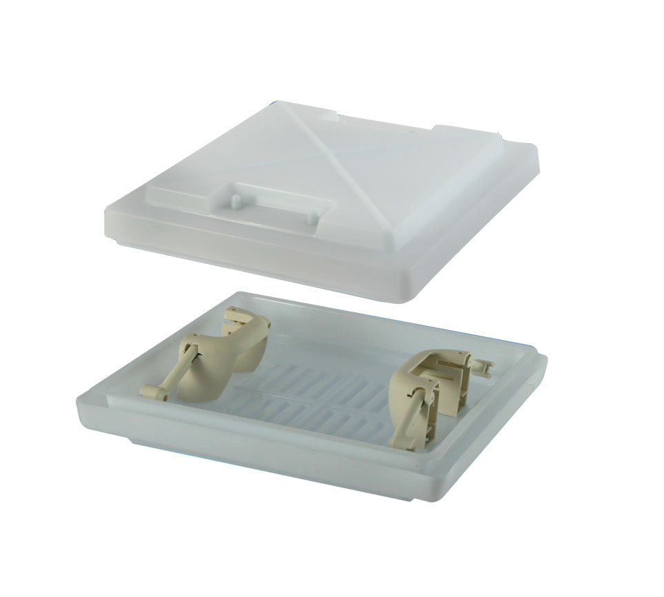 280 x 280 Rooflight: Dome Only w/Handles Beige 280 x 280 Rooflight: Dome Only w/Handles Beige