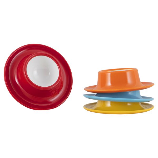 Gimex Colour Line Egg Cup Rainbow 4 Pieces Gimex Colour Line Egg Cup Rainbow 4 Pieces