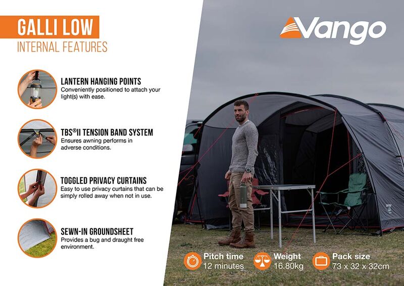 Vango Galli Low Driveaway Awning Vango Galli Low Driveaway Awning