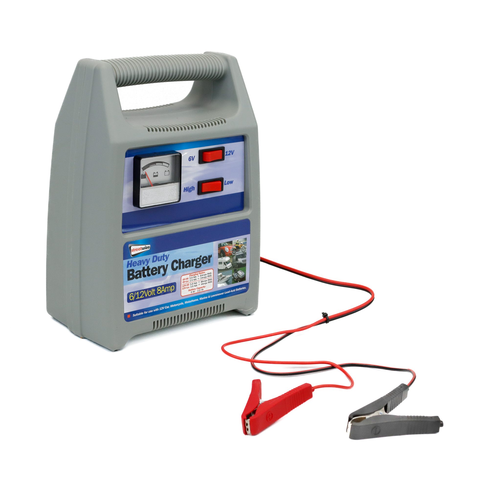 Streetwize 8 Amp 12V Charger Streetwize 8 Amp 12V Charger