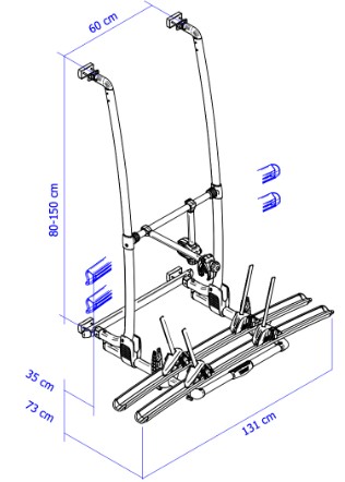Thule Excellent Standard Bike Rack Thule Excellent Standard Bike Rack