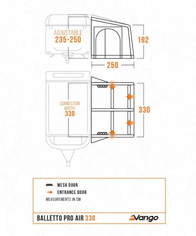 Vango Balletto Pro Air 330 Vango Balletto Pro Air 330