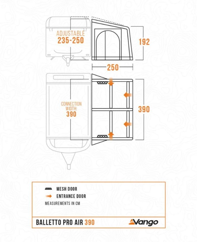 Vango Balletto Pro Air 390 Vango Balletto Pro Air 390