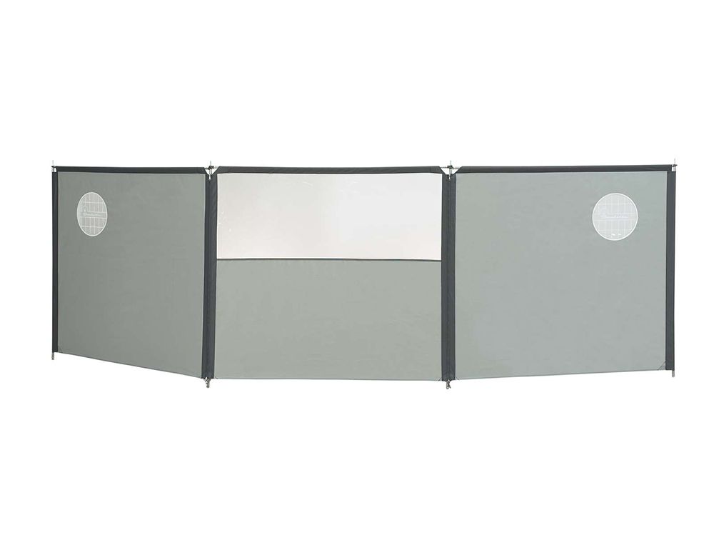Isabella Windscreen Flex 3 sided Grey Isabella Windscreen Flex 3 sided Grey