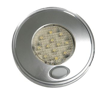 100mm Silver LED Spotlight 12v