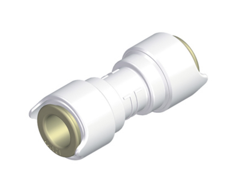 Whale 12mm Equal Straight Connector White/(2Pcs) Whale 12mm Equal Straight Connector White/(2Pcs)