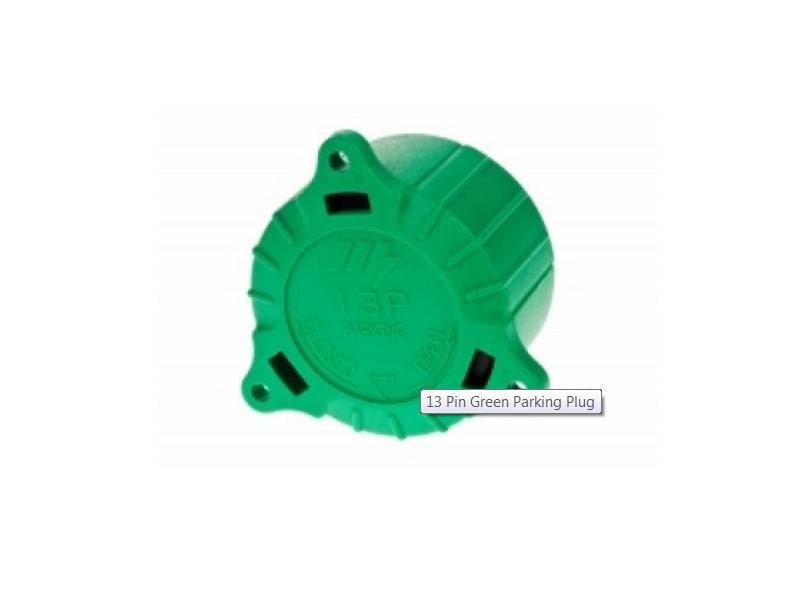 13 Pin Green Parking Plug 13 Pin Green Parking Plug