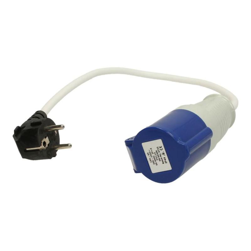 Continental Plug to 16 Amp Coupler Continental Plug to 16 Amp Coupler