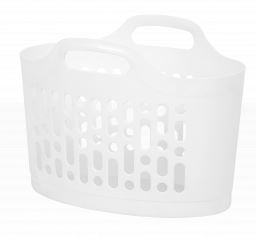 Wham Flexi-Store 8L Laundry Basket White