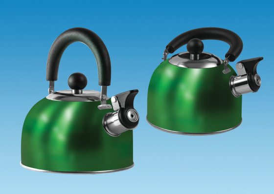 Gas Kettle 1.6L Folding Handle Green Gas Kettle 1.6L Folding Handle Green