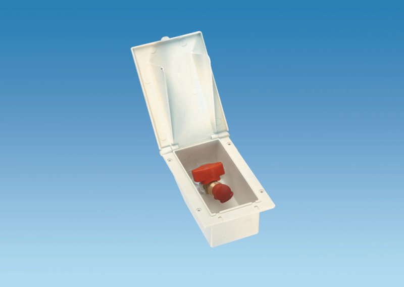 Gas Outlet Box White Gas Outlet Box White