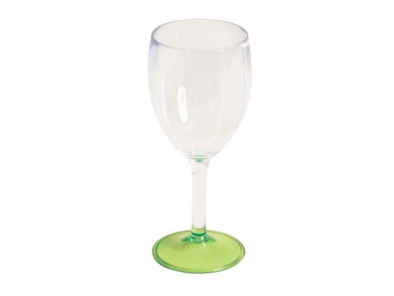 Lime Elegance Wine Glass Green Lime Elegance Wine Glass Green