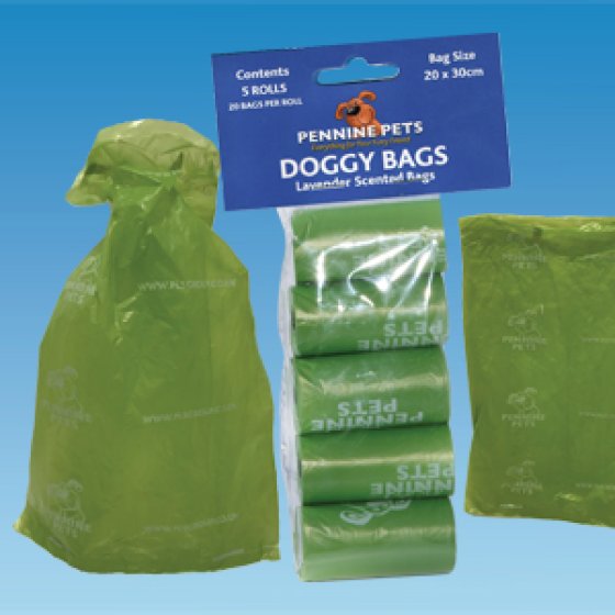 Pets Poop Bags - 5 x 20 Bags
