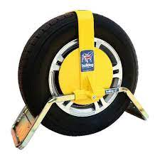 QD44 Wheel Clamp Yellow
