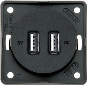 Twin USB Charging Port Berker Style Twin USB Charging Port Berker Style