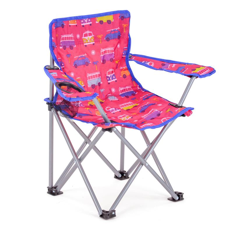 VW Kids Camping Chair Pink VW Kids Camping Chair Pink