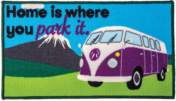 Washable Home Is Where You Park It mat Washable Home Is Where You Park It mat