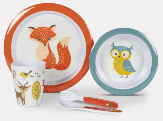 Woodland Creatures 4 Piece Set Woodland Creatures 4 Piece Set
