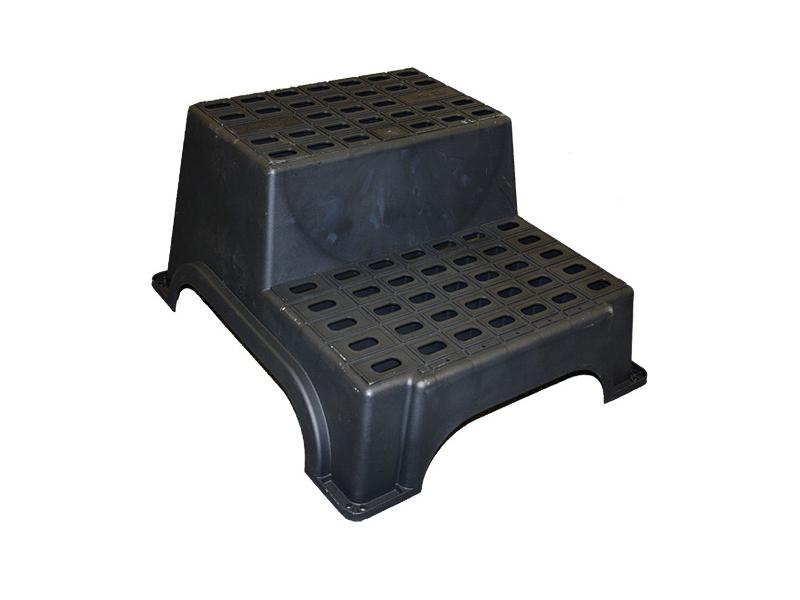 Milenco XL Double Plastic Step Black Milenco XL Double Plastic Step Black
