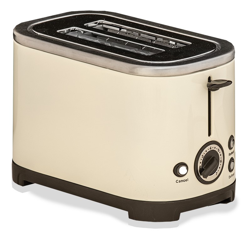 Rocket Low Wattage Cream S/S Toaster Rocket Low Wattage Cream S/S Toaster