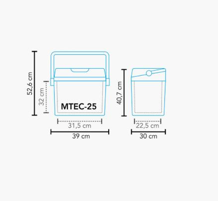 Mestic Thermoelectric Cool Box 23L