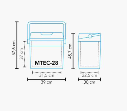 Mestic Cool Box Thermo Electric 26L