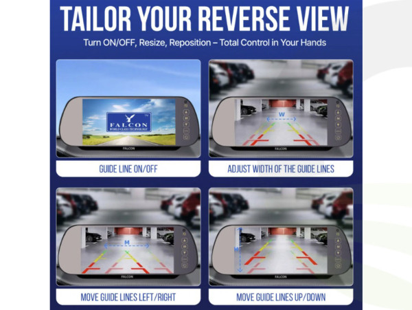 Falcon Magnetic Wireless Camera & 7" Monitor