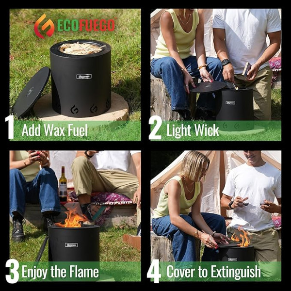 Eco Fuego El Campo Fire Pit 27cm