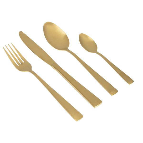 Gimex Cutlery Gold 16 Pieces