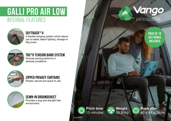 Vango Galli Pro Air Low