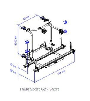 Thule Sport G2 Short Bike Rack