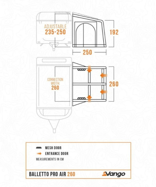 Vango Balletto Pro Air 260
