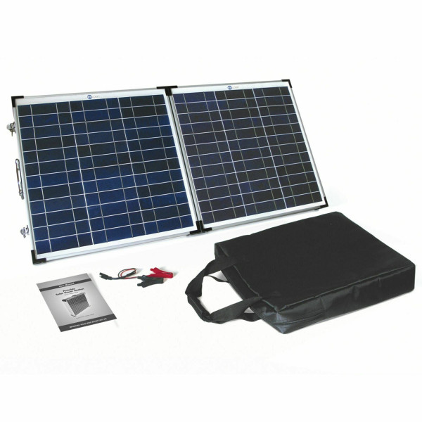60 Watt Folding Solar Panel Suitcase Style