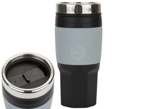 B&CO 400ml Insulated Mug Grey