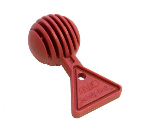 Safety Ball for Hitch Head Red