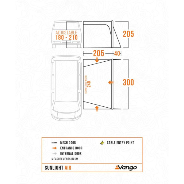 Vango Sunlight Air Low Canopy