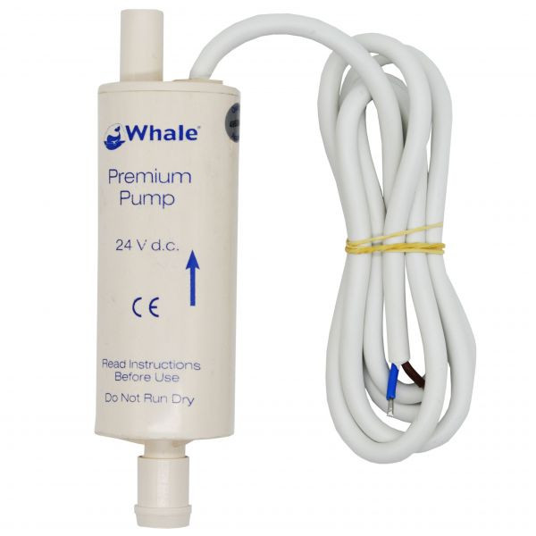 Whale in-line pump premium flow 12v 