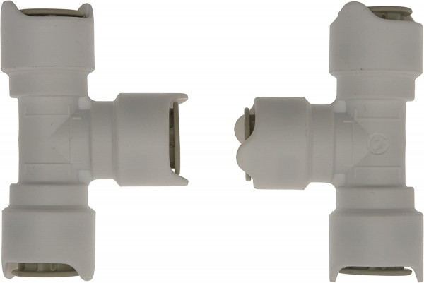 12mm Equal Tee Connector (2Pcs)