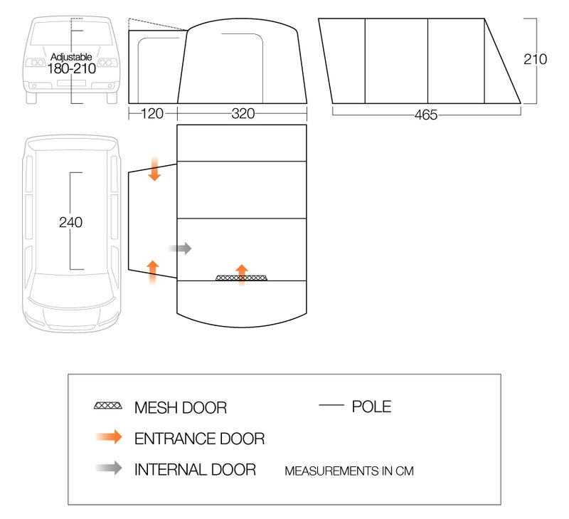 Vango Galli Low Driveaway Awning Vango Galli Low Driveaway Awning
